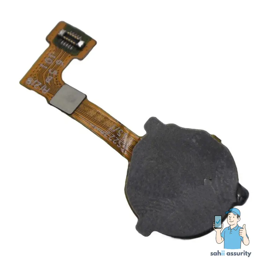 Fingerprint Sensor with Flex Cable for OPPO A15 Black thumbnail